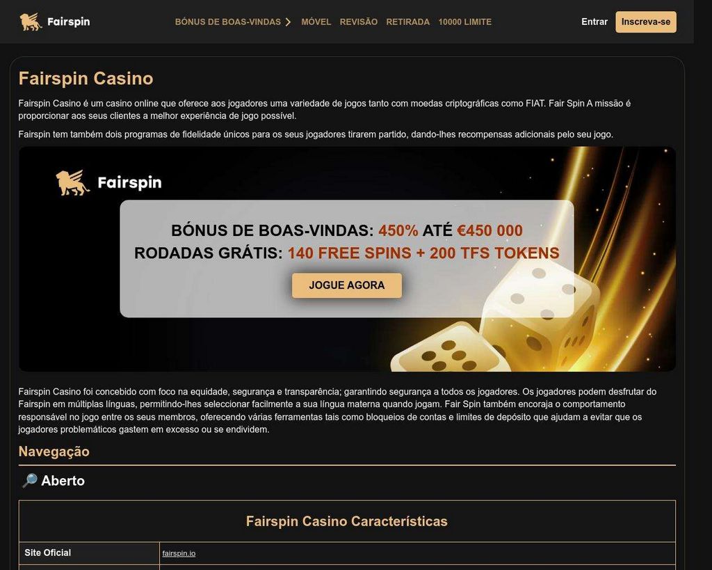 FairSpin Gambling Establishment Review 2026 FairSpin Gambling Establishment Review 2026